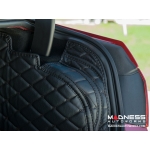 Alfa Romeo Giulia Cargo Area Liner Kit - w/ out Premium Sound - Black w/ Black Stitching 